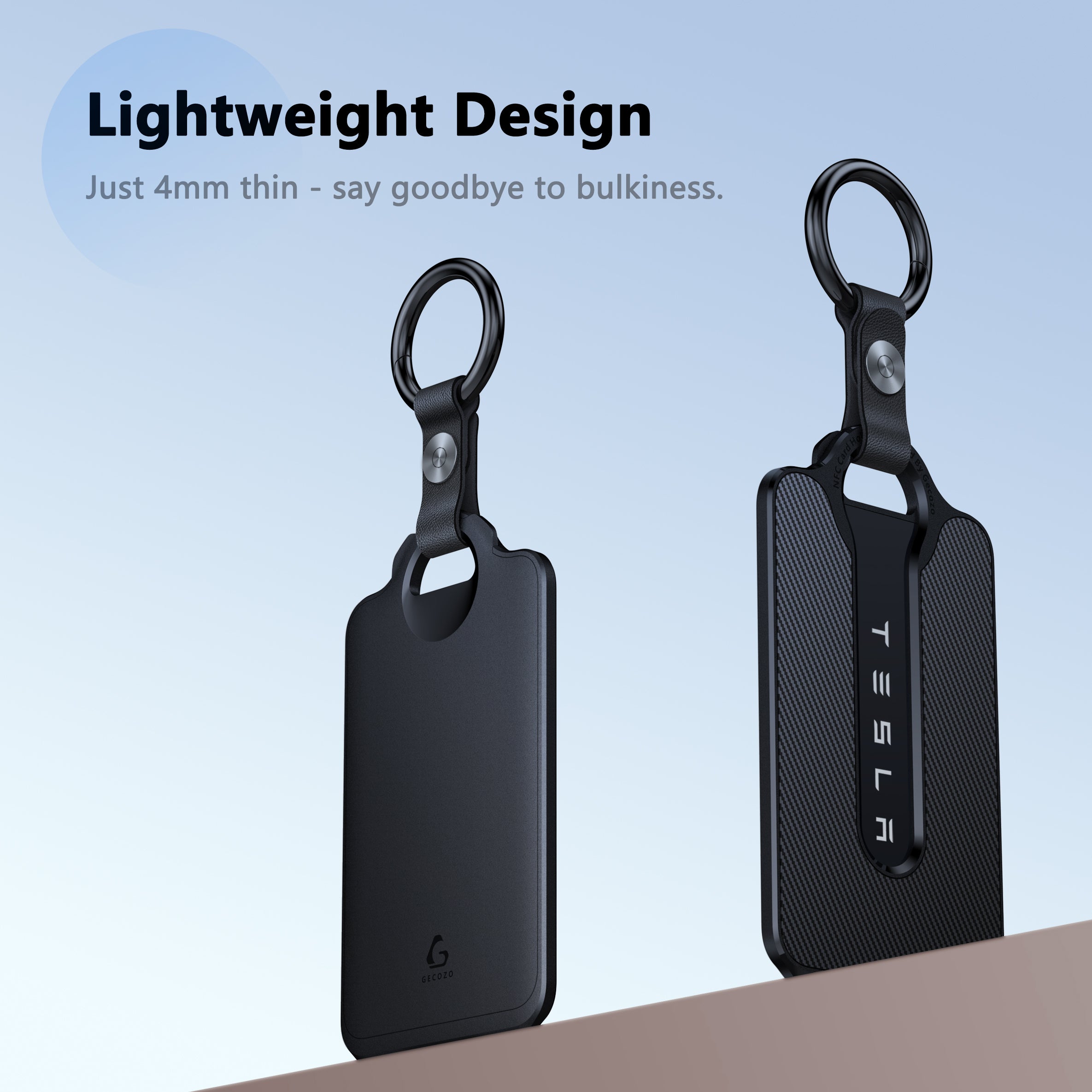 Tesla key card holder